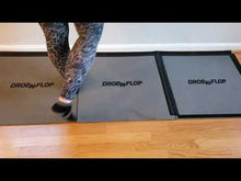Load and play video in Gallery viewer, Drop-N-Flop: The Smart Drop Cloth Replacement and Floor Protector